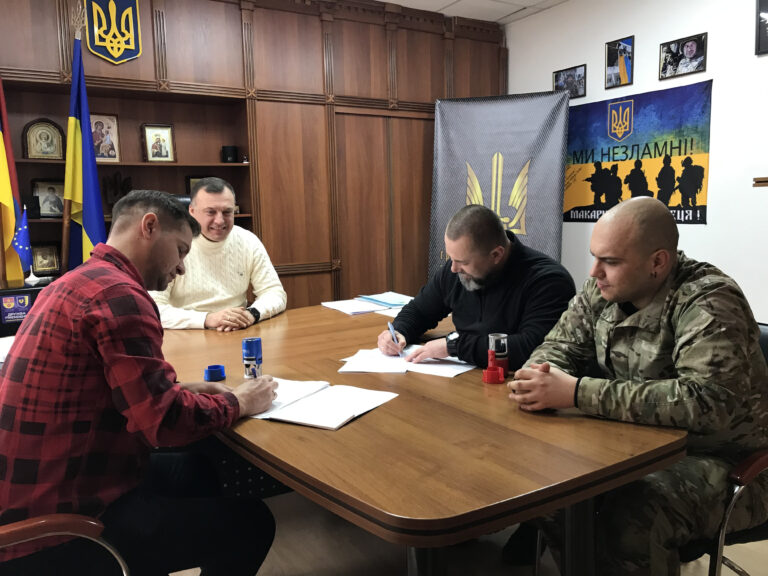 Підписано Меморандум про співпрацю з одним із переможців конкурсу міні-проектів